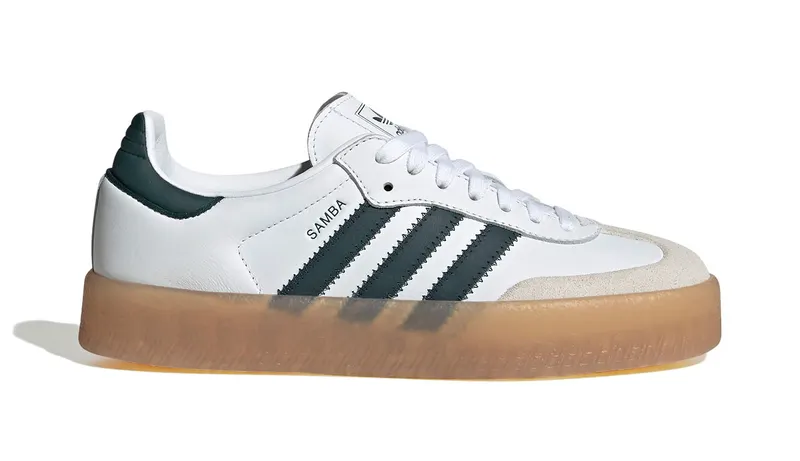 Adidas Sambae “Cloud White / Off White / Aurora Ivy” (JQ0983)