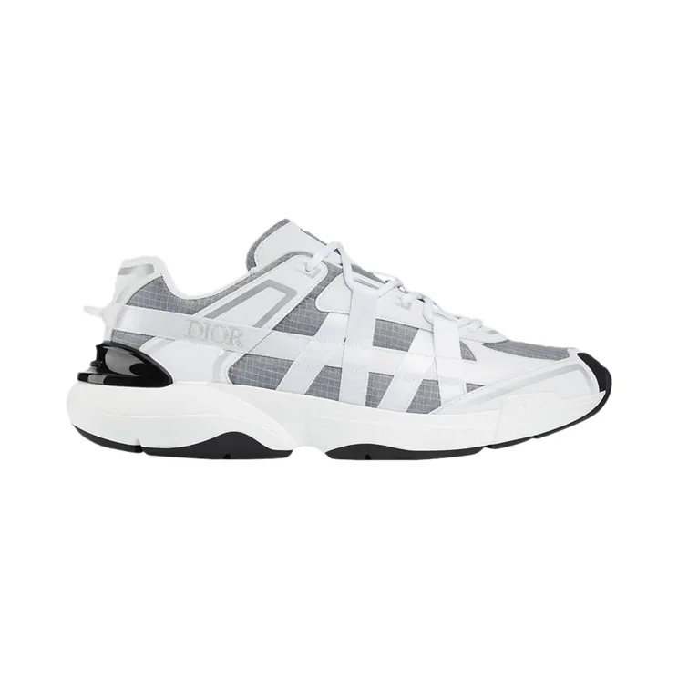 Dior B24 Runtek Grey White Nylon