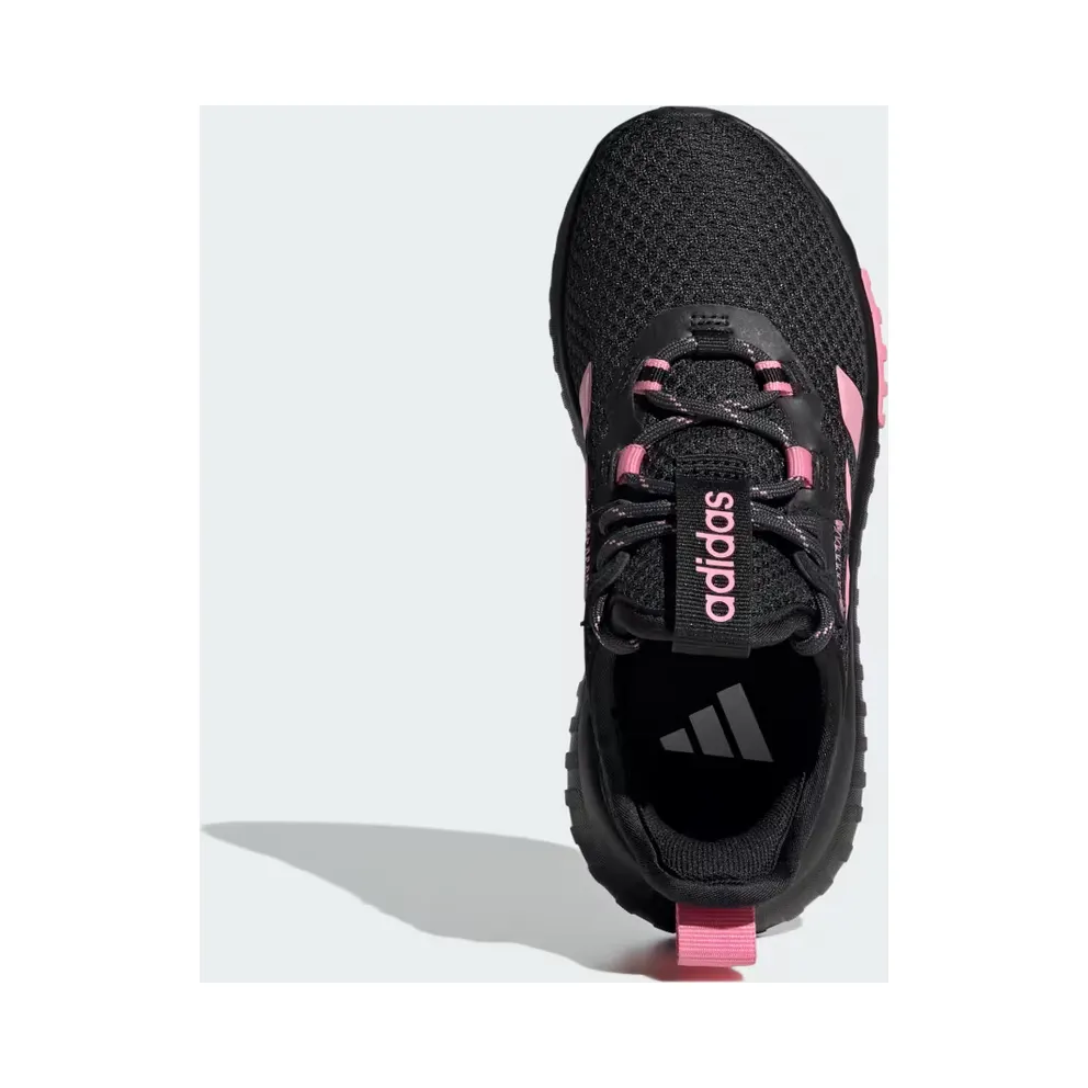 adidas Kaptir 4.0 Shoes Kids “Core Black / Bliss Pink / Carbon” (KJ8111)