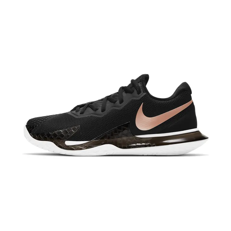 NikeCourt Air Zoom Vapor Cage 4 Hardcourt “Black / White / Metallic Red Bronze” (CD0431-006)