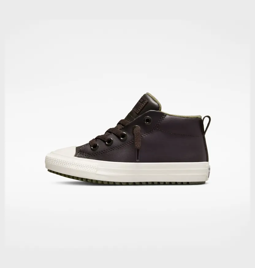 Converse Chuck Taylor All Star Street Boot Leather Velvet Brown/utility/egret