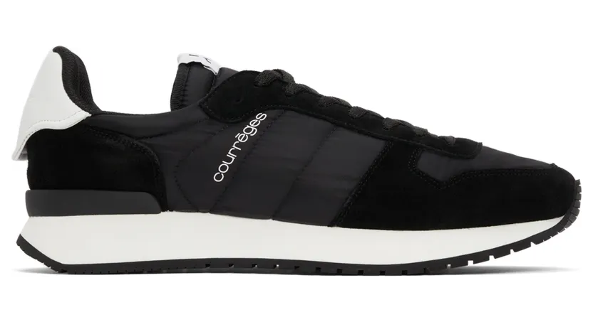 Courrèges Black Casual Sneakers (321SCS015CR0005)