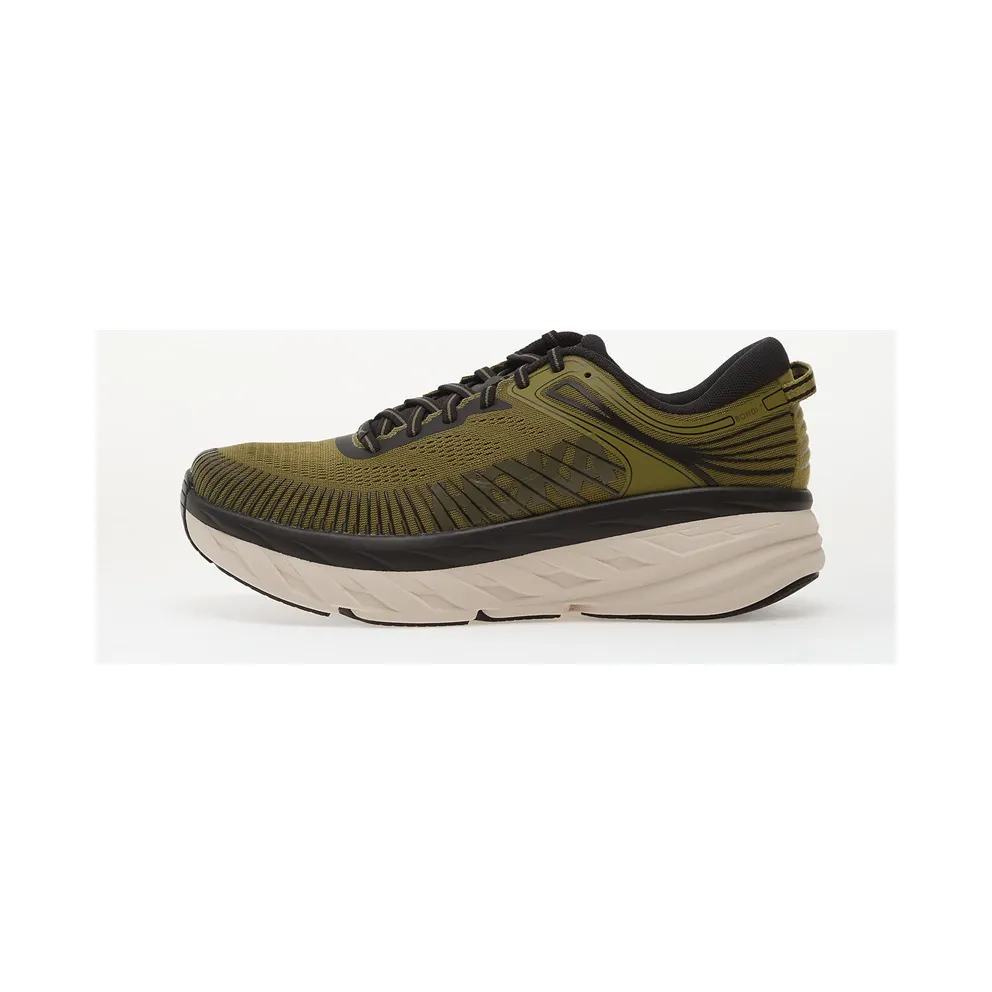 Hoka Bondi 7 Beige