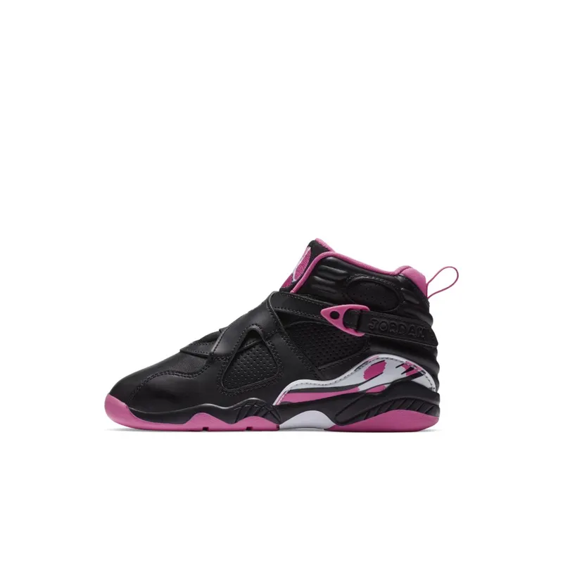 Jordan  8 Retro Pinksicle (PS) Black/White-Pinksicle (580529-006)