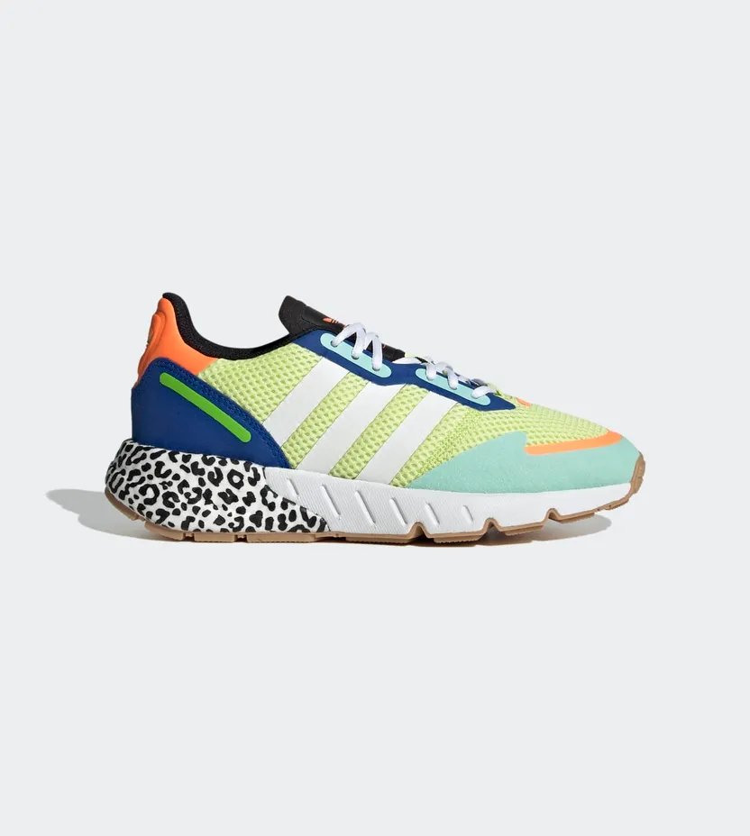 adidas ZX 1K Boost Semi Frozen Yellow / Cloud White / Clear Mint (G55500)