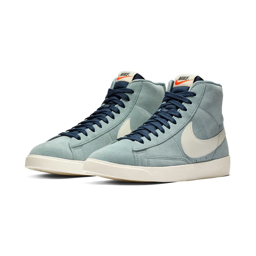 Nike Blazer Mid Vintage Aviator Grey Monsoon Blue (W) Aviator Grey/Sail-Monsoon Blue (AV9376-002)