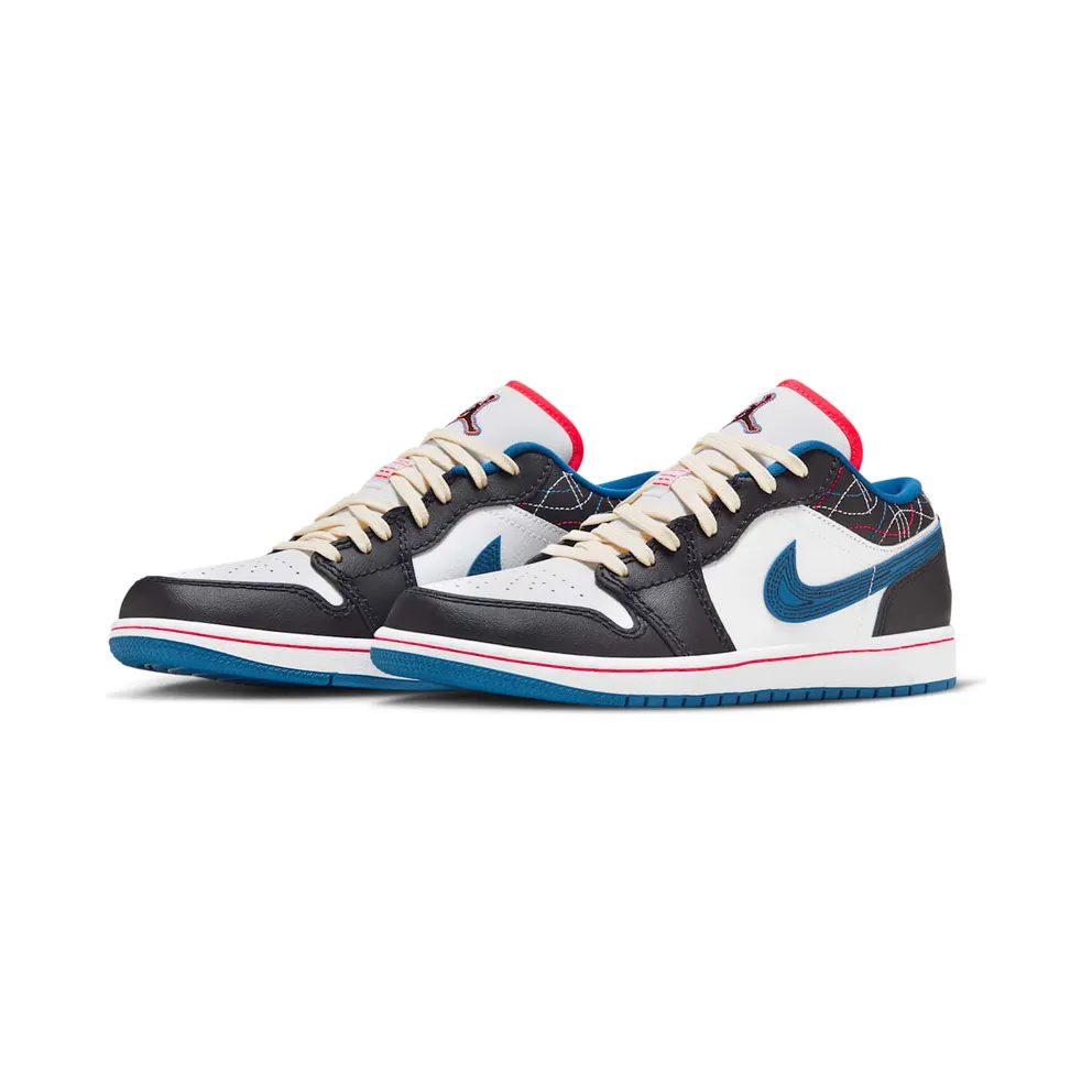 Jordan 1 Low SE Industrial Blue Sashiko (FV3622-141)
