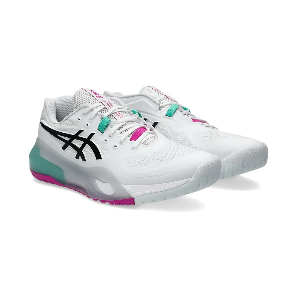 ASICS GEL-RESOLUTION X “White / Aurora Green” (1041A481-103)