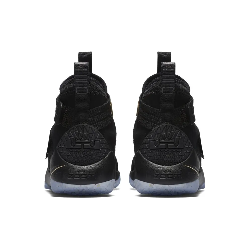 Nike LeBron Zoom Soldier 11 Black Gold Black/Metallic Gold-White (897646-002)