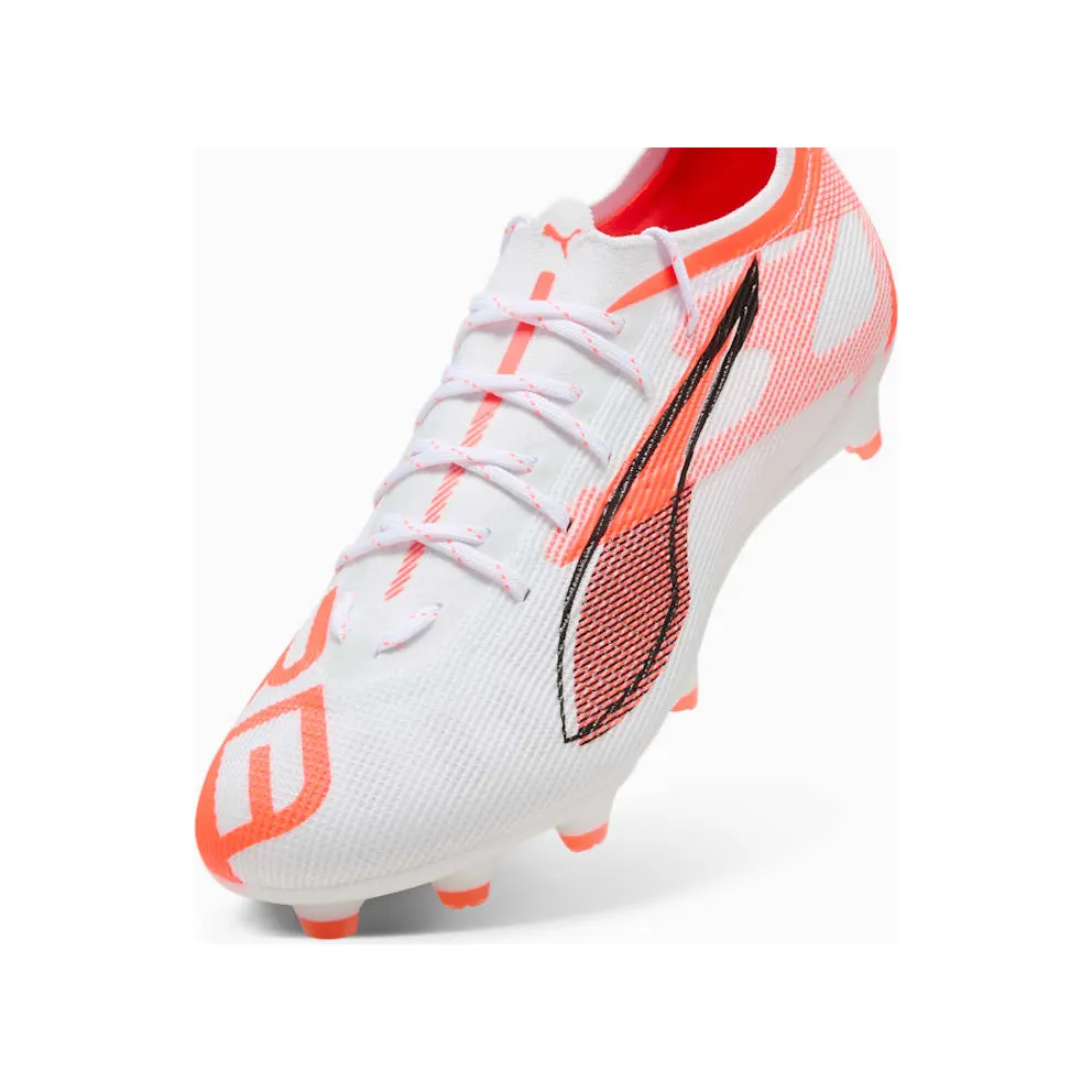 Puma Ultra 5 Pro FG/AG White Black Glowing Red (108161-01)