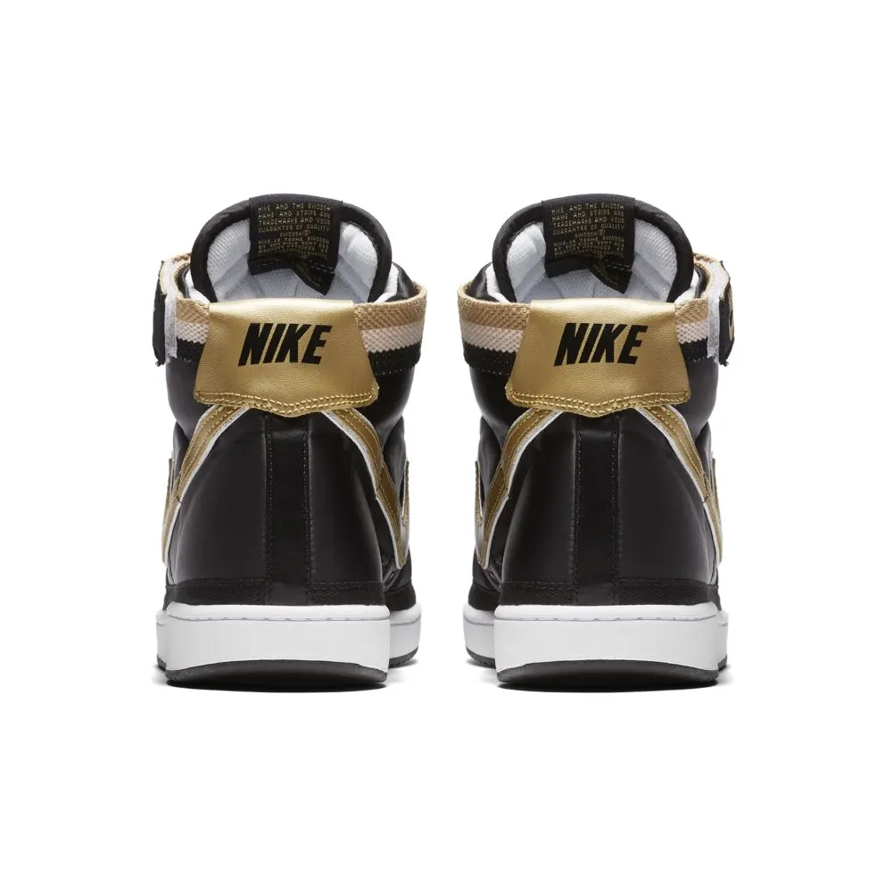 Nike Vandal High Supreme Black Metallic Gold Black/Metallic Gold-White (AH8652-002)