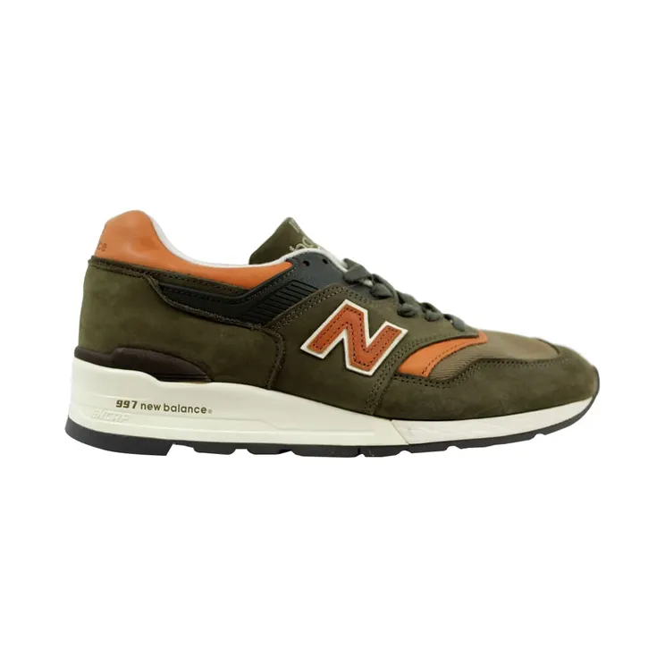 New Balance 997 Made In USA Green/Orange