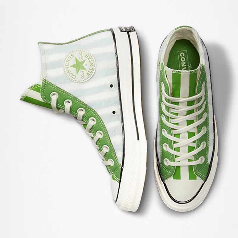 Converse Chuck 70 Striped Terry Cloth Egret/virtual Matcha (572865C)