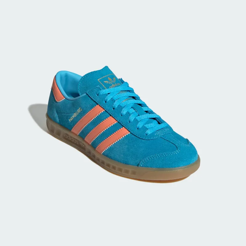 Adidas Hamburg Sky Rush / Semi Coral / Gold Metallic (JS0682)