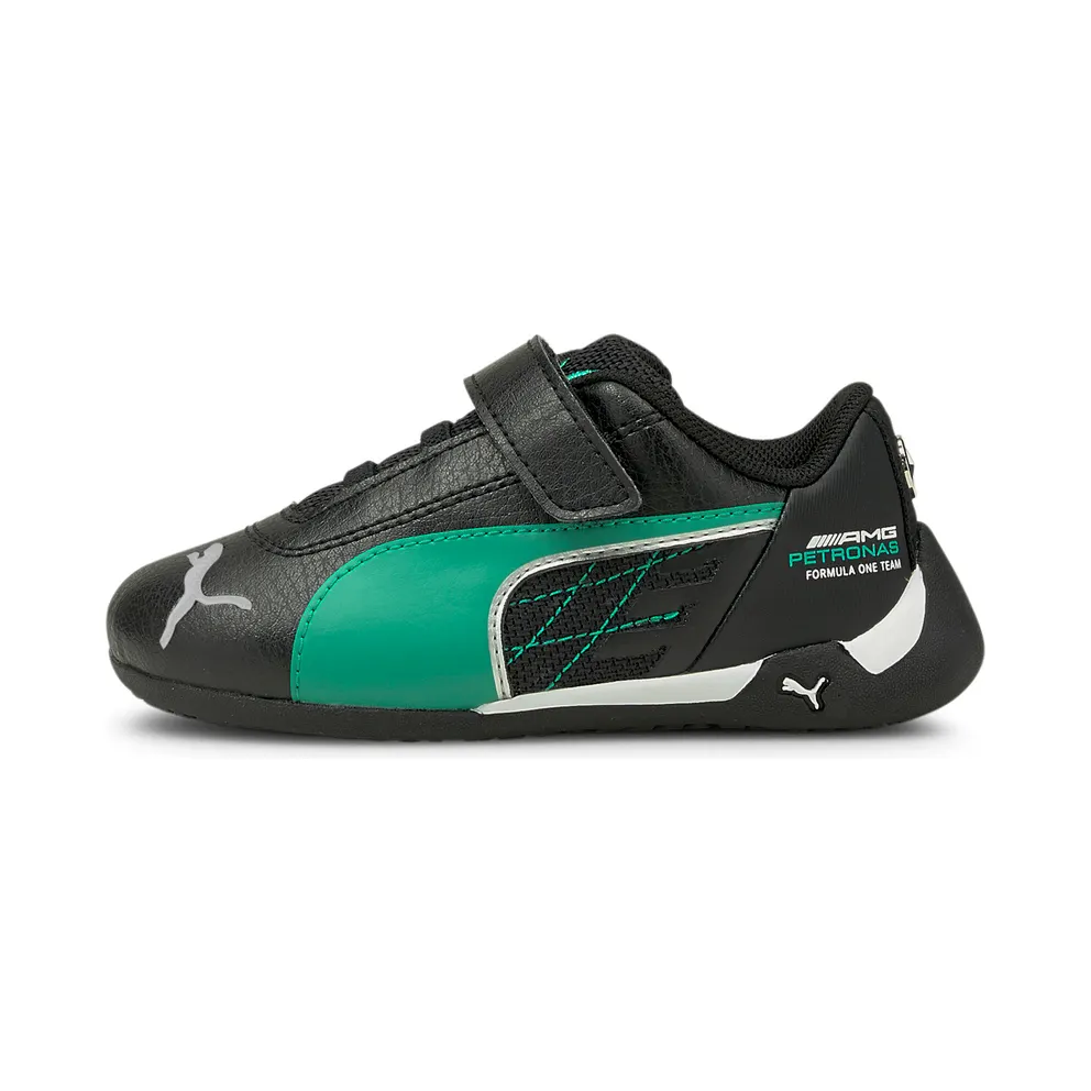 Puma Mercedes R-Cat V babysneakers Black/Green (30662404)
