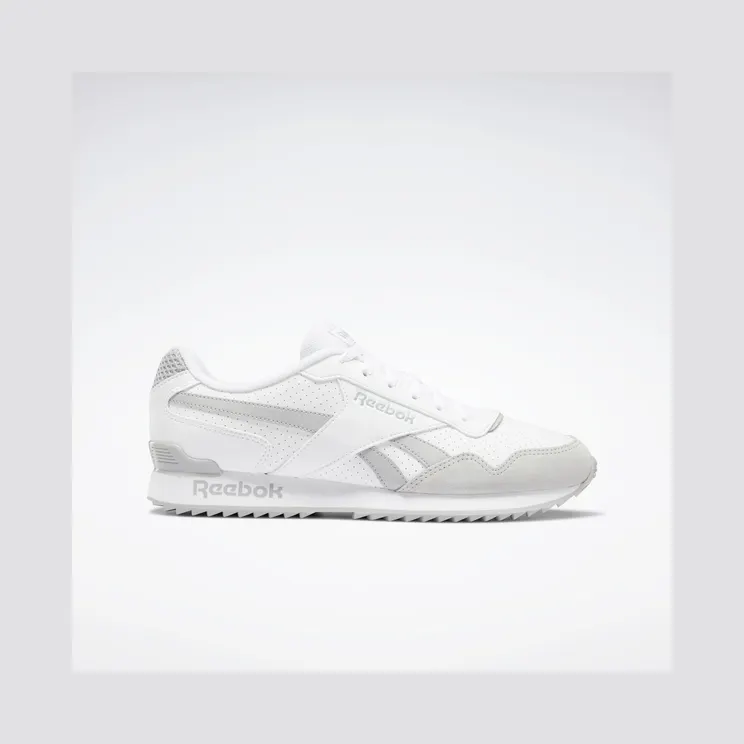 Reebok Royal Glide Ripple Clip White / Pure Grey 3 / White
