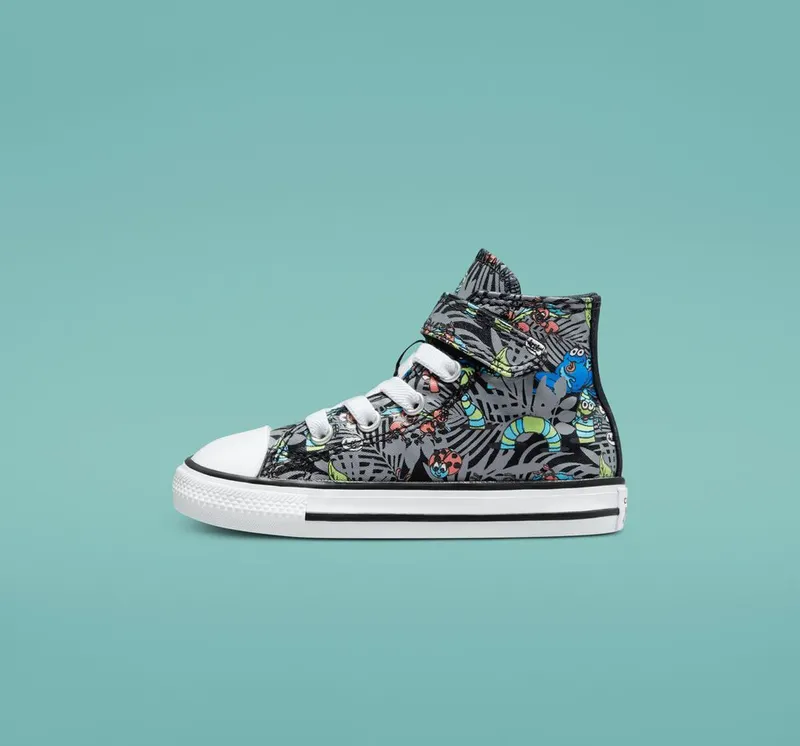 Converse Chuck Taylor All Star Easy-On Plants Black/mason/lime Rave/White (A01203C)