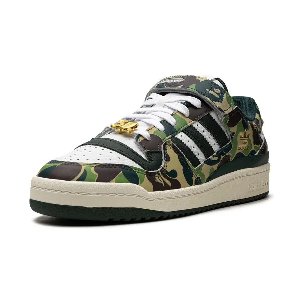 Adidas Forum 84 Low “Bape 30th Anniversary Green Camo” (ID4771)