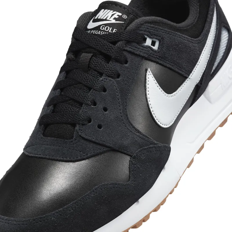 Nike Air Pegasus ’89 Golf “Black White Gum Medium Brown Wolf Grey” (FJ2245-004)