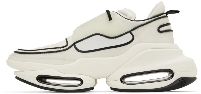 Balmain White & Black B-Bold (XN1VI541TSNH)