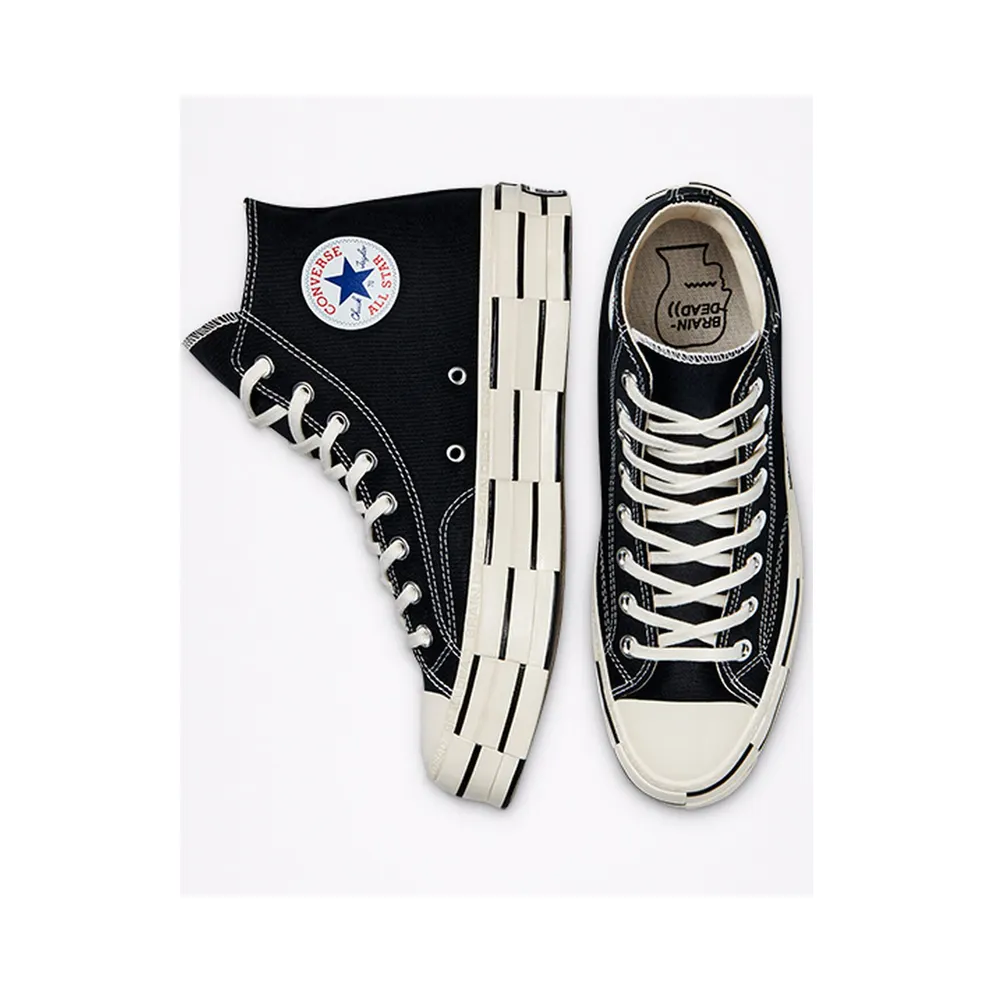 Converse Brain Dead x Chuck 70 High ‘Black’ Black/Egret/Black (170549C)
