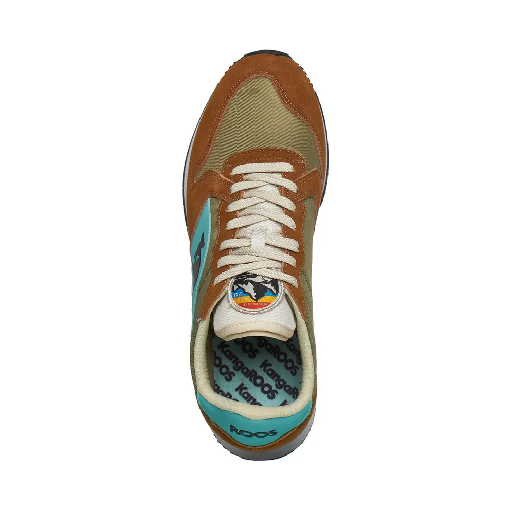KangaROOS Rally Trail Saddle Brown / Green (47286-3078)