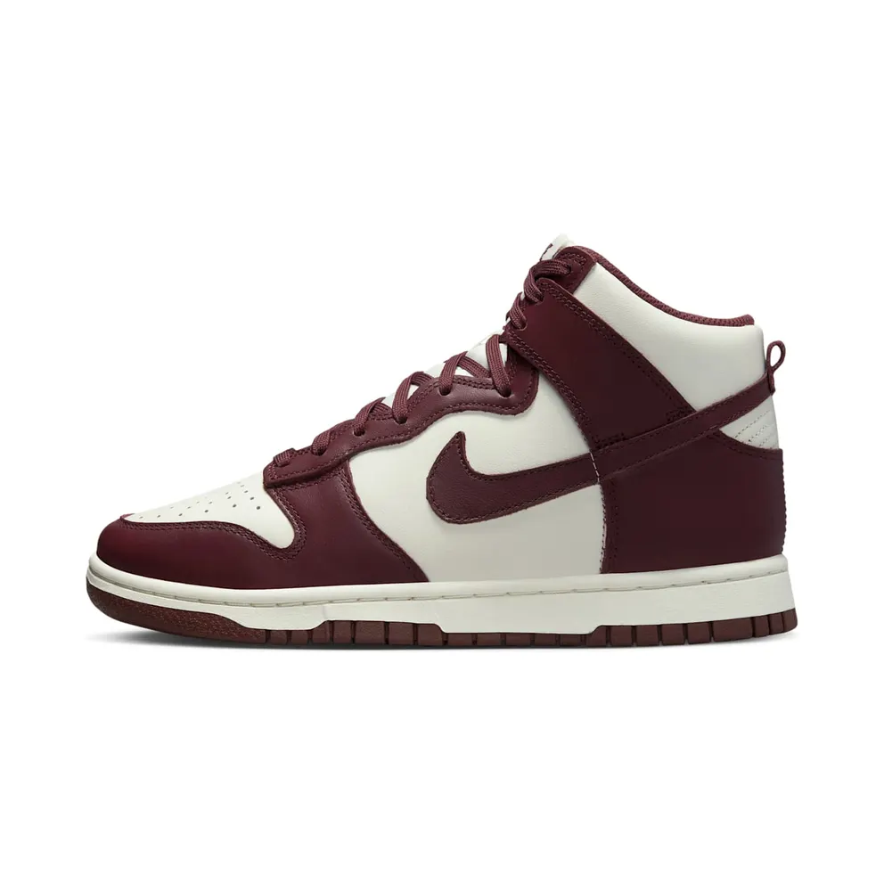Nike DUNK HIGH “Burgundy Crush” (DD1869-601)