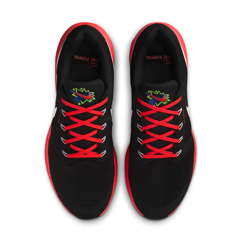 Nike Run Swift 3 Black Bright Crimson White (IB7461-001)