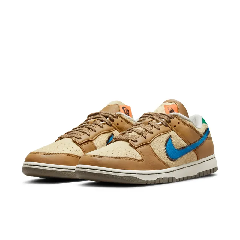 Nike x Size? Dunk Low – “Brown / Blue / Rattan” (DO6712-200)