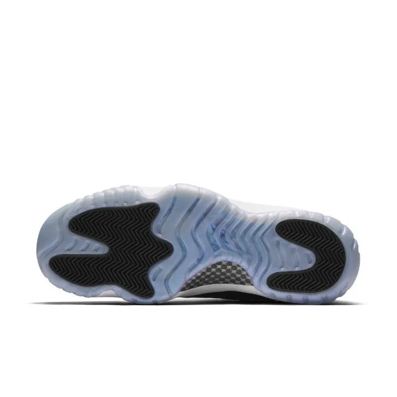 Jordan 11 Retro Low Iridescent White/Black-Emerald Rise (528895-145)