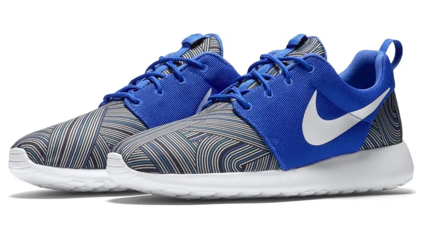 Nike Roshe One Print Racer Blue