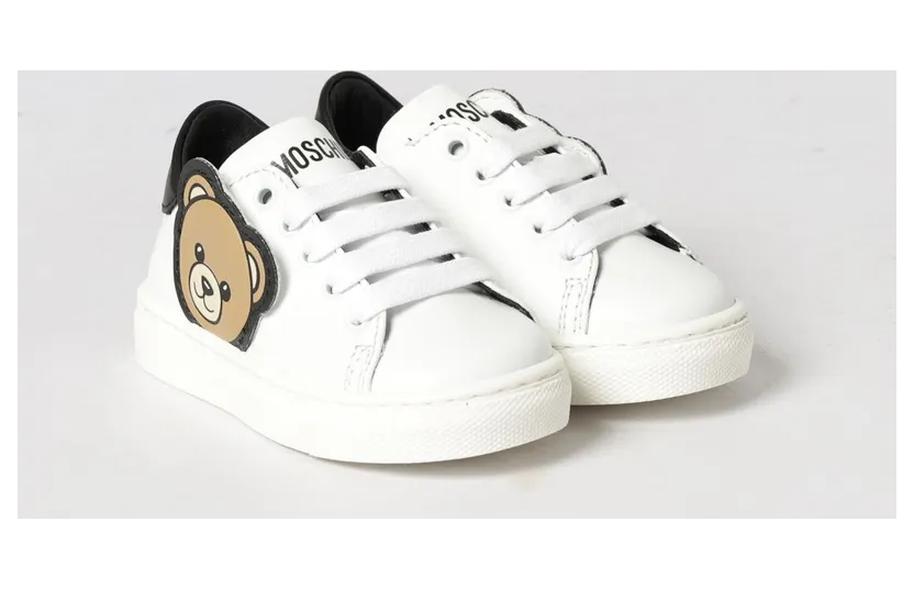 Moschino Teddy Leather Sneakers White (8294804)