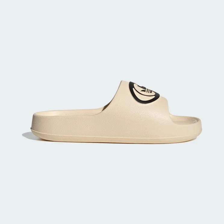 adidas Adilette 00s Slides “Sand Strata / Core Black / None” (KK3582)