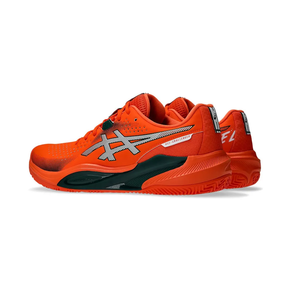 ASICS GEL-CHALLENGER 15 PADEL “Energy Orange / Jewel Green” (1041A511-801)