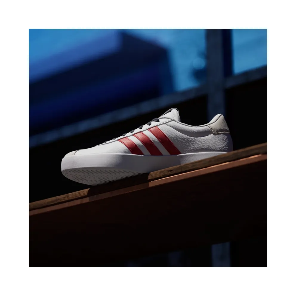 Adidas VL Court 3.0 Cloud White / Better Scarlet / Team Navy Blue 2 (IF4464)