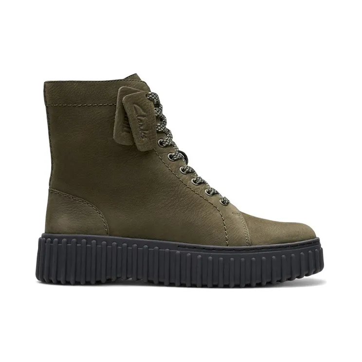 Clarks Originals Torhill Rise Dark Green Nubuck (26179123)