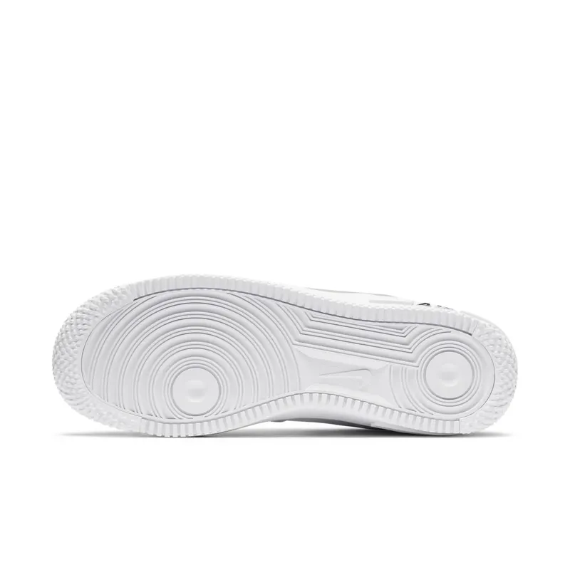 Nike Air Force 1 React LV8 White Glow White/Black/Multi-Color (CN9838-100)