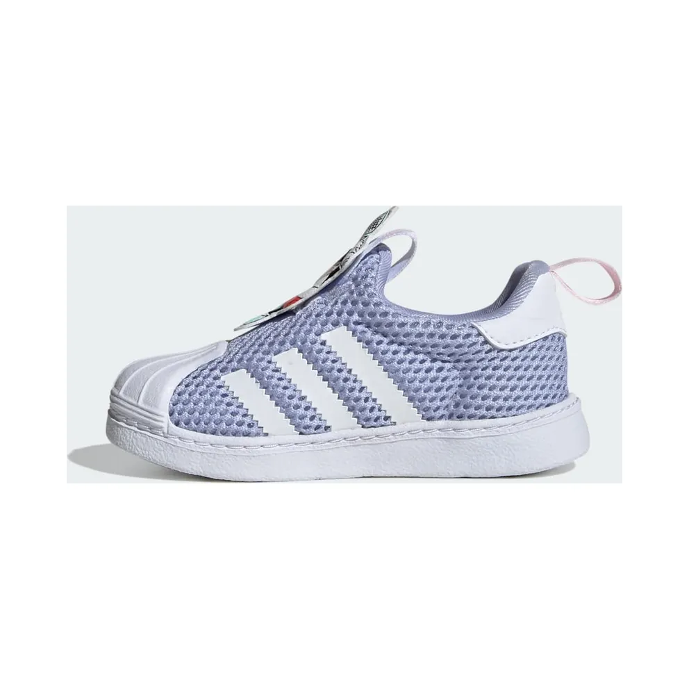 adidas adidas Originals x Disney Mickey Superstar 360 Kids Violet Tone / Cloud White / Clear Pink (IE0682)