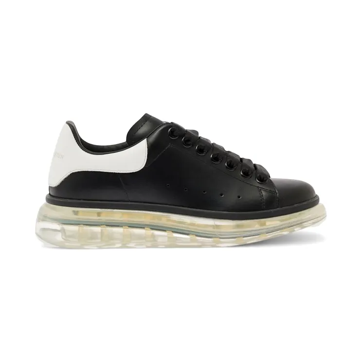 Alexander McQueen Oversized Clear Sole Black White (611698 WHX98 1041)