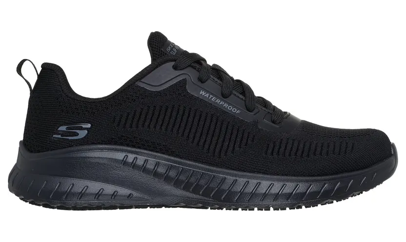Skechers Slip-Ins Work Waterproof Squad Chaos SR “Awoa” (108247ECBLK)