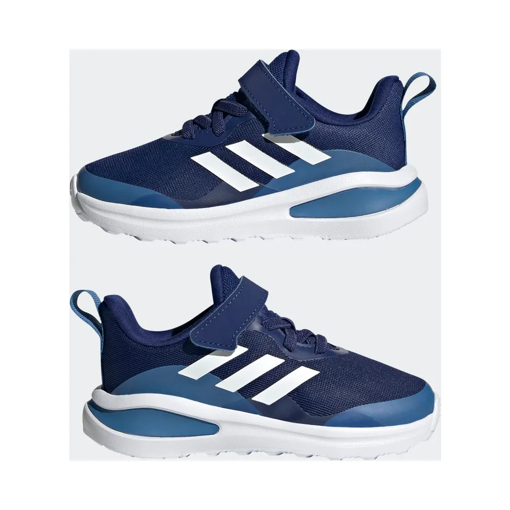 Adidas FortaRun Elastic Lace Top Strap Running Shoes Victory Blue / Cloud White / Focus Blue (GY7607)