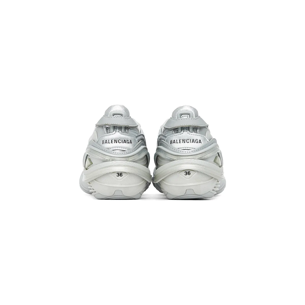 Balenciaga Grey Tyrex Sneakers (617517-W2WA1) (4)