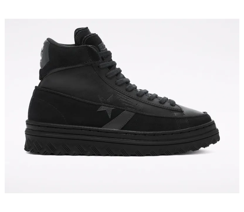 Converse Pro Leather X2 High ‘Black Ice – Triple Black’ Black/Black/Black (169478C)