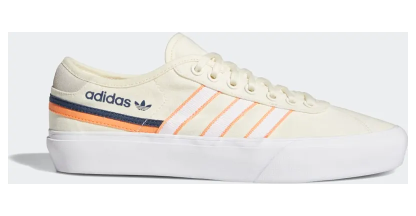 adidas Delpala Cream White / Crew Navy / Screaming Orange (FY7497)