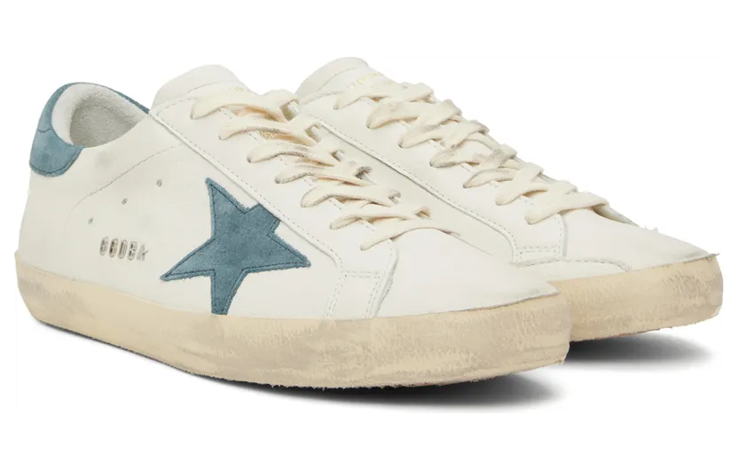Golden Goose White Superstar Sneakers (GMF00101.F003202.11175) (4)