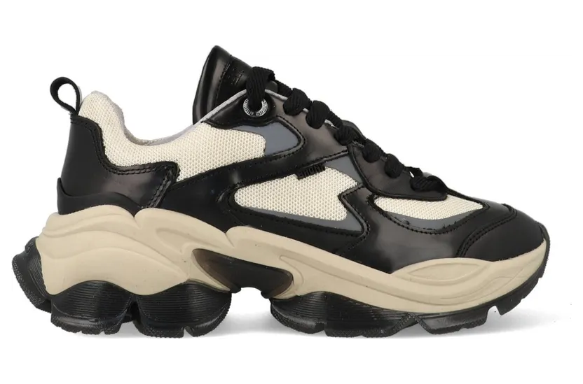 Bronx sneaker Zwart (66461B)