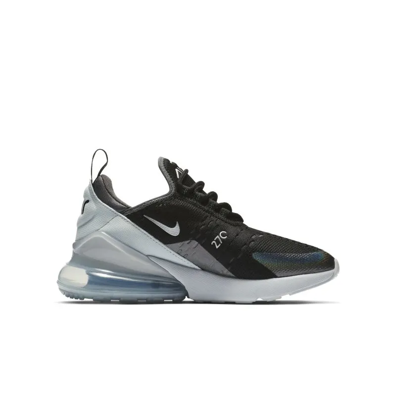 Nike Air Max 270 Y2K (GS) Black/Metallic Silver-Dark Grey-Pure Platinum (BQ9240-001)