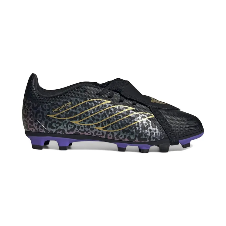 adidas Predator Club Fold Over Tongue FG/Multi Ground Kaka Core Black Gold Metallic (KJ3848)
