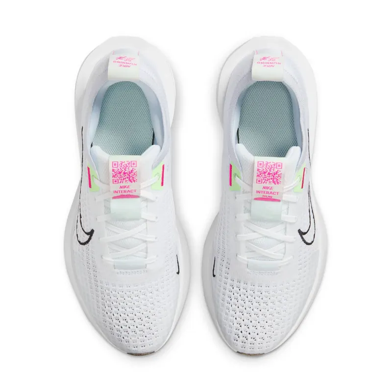 Nike Interact Run White Football Grey Vapor Green Black (FD2292-102)