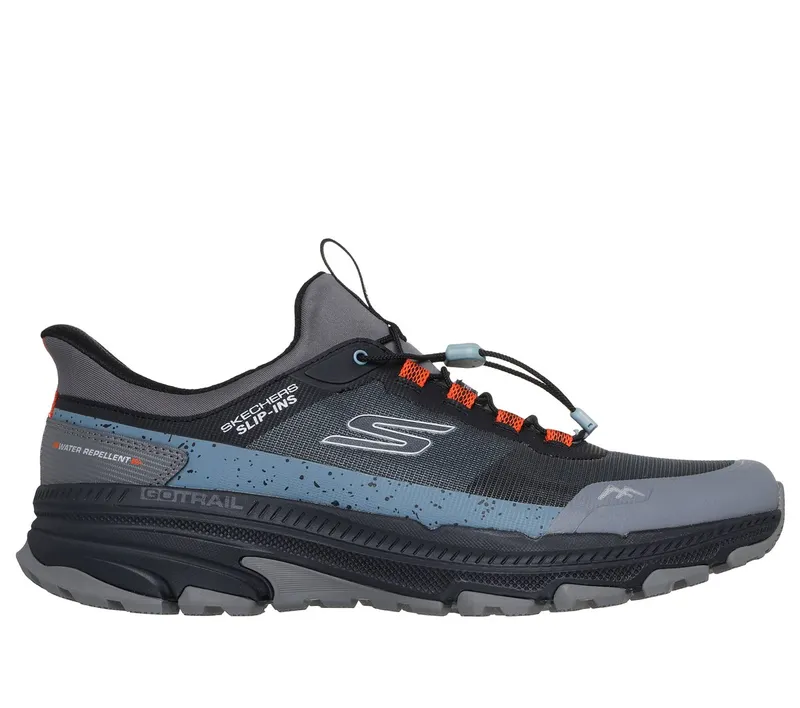 Skechers Slip-ins: GO RUN Trail Altitude 2.0 – Kirwin Hill Sneaker Houtskool/Black